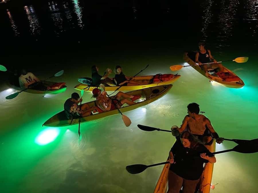 Clearwater Beach: Glass Bottom LED Kayak Night Tour - Key points to know before you paddle