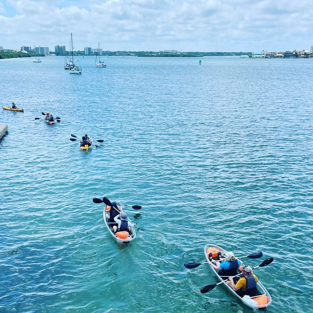 Clearwater: Guided Clear Kayaking Tour - The equipment and the small practical concerns