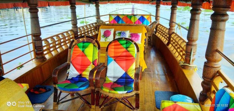 Cochin : Alleppey/Alappuzha Backwater Canoe (Shikara) Cruise - The Return Drive to Cochin Port