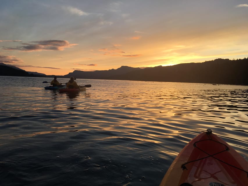 Columbia Gorge Kayak Tour - Returning toward the Columbia River