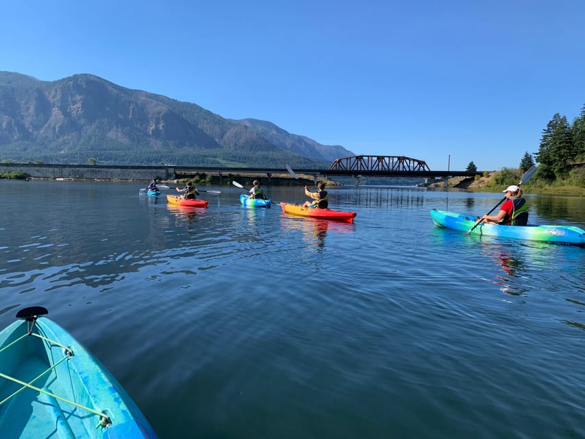 Columbia Gorge Kayak Tour - What the $100 price includes