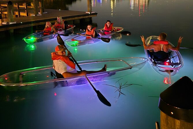 Comb Jelly Bioluminescence Clear Kayak Glow Tour - Why this Cocoa Beach night paddle is different
