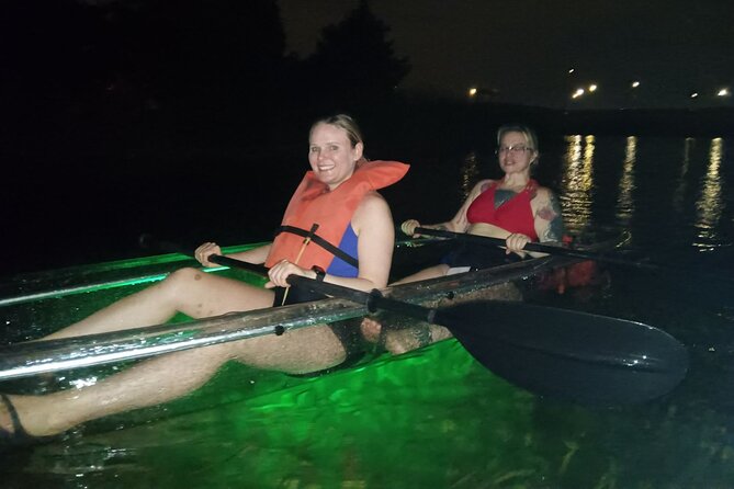 Comb Jelly Bioluminescence Clear Kayak Glow Tour - The guides make the two hours easier and more fun