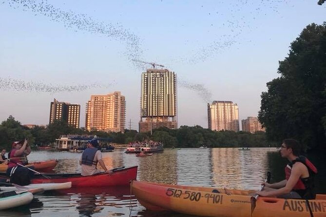 Congress Avenue Bat Bridge Kayak Tour in Austin - Meeting at East Avenue and getting ready