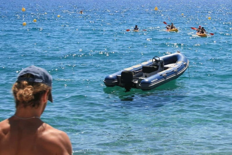 Costa Brava: Sant Feliu de Guíxols Kayak & Snorkel Tour - Snorkeling in the Mediterranean