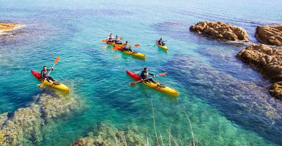 Costa Brava: Sea Caves Kayaking and Snorkeling Tour - The first 45 minutes: coves, cliffs, and sea caves