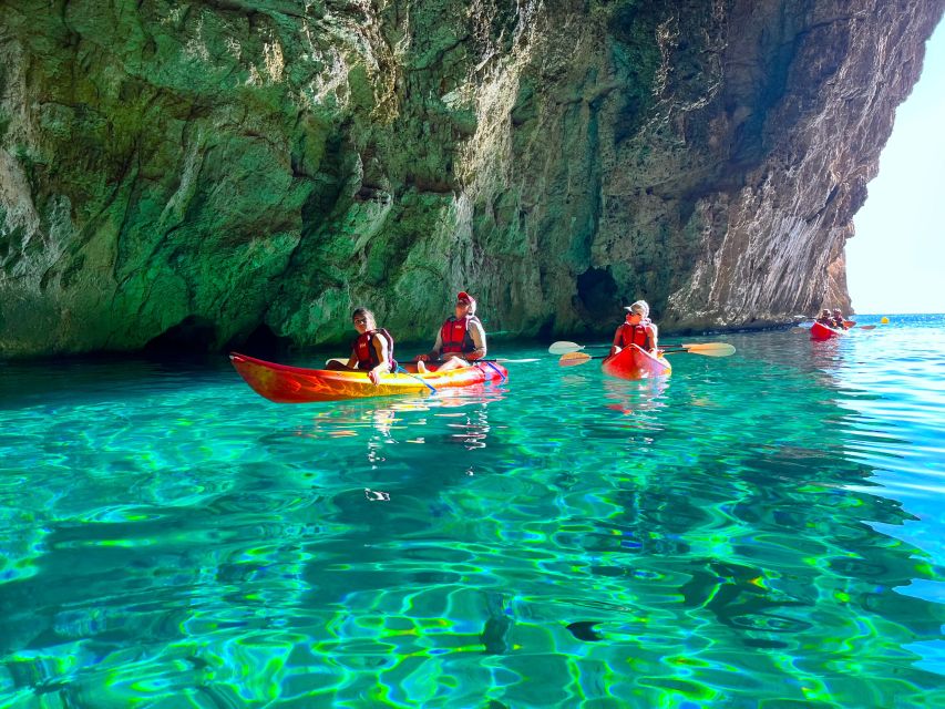 Cova dels Orguens: Cave Exploring Kayak & Snorkel Tour - Starting at Cala Portixol near Jávea