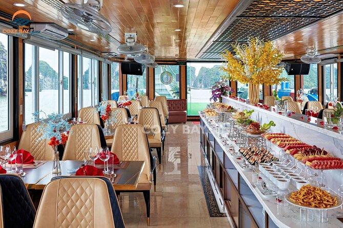 Cozy Bay Halong 5-Star Day Cruise, Buffet, Cave, Kayak, Swimming - Is $48 good value for a Halong Bay day?