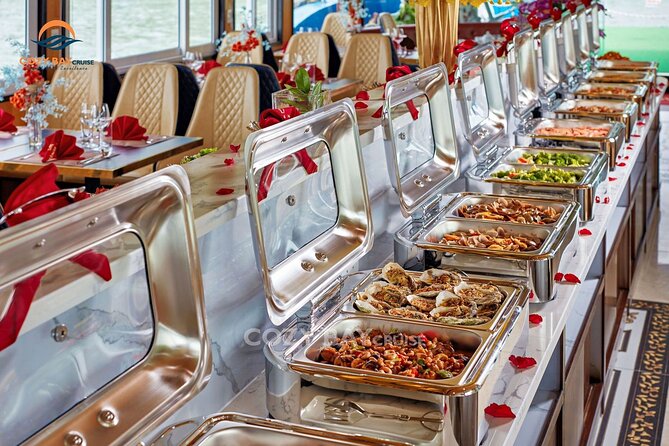Cozy Bay Halong 5-Star Day Cruise, Buffet, Cave, Kayak, Swimming - Kayaking or bamboo boat through the water