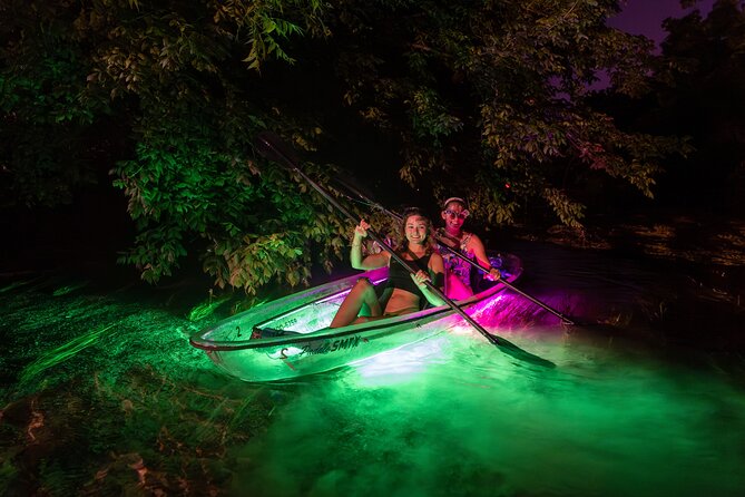 Crystal Kayak Glow Tour - What the 75 to 90 minutes feels like