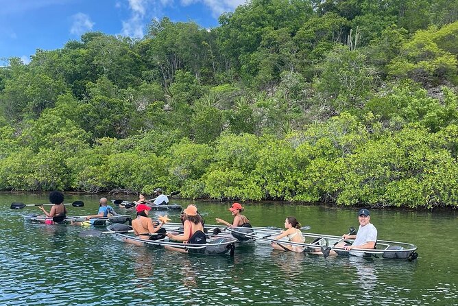 Crystal Kayak & Snorkel Eco Tour (with transfer) - The boat transfer adds a second view of Antigua