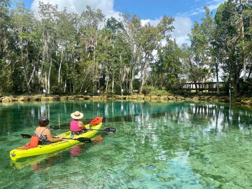 Crystal River: Kayak Rental - Booking and cancellation details