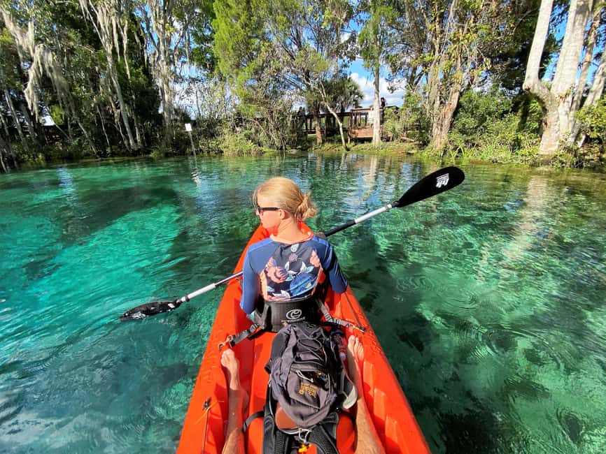 Crystal River:Three Sisters Springs Guided Kayak & Swim Tour - The one-mile paddle to Three Sisters Springs