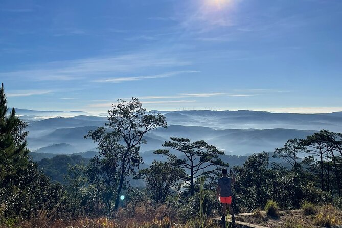 DALAT: Trekking Pinhatt & Sup/Kayaking Tuyen Lam Lake Tour - From Da Lat pickup to the Pinhatt trailhead