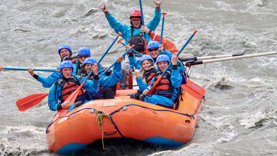 Denali, Alaska: Canyon Wave Raft Class III-IV Paddle/Oar - Eleven miles and eight named rapids