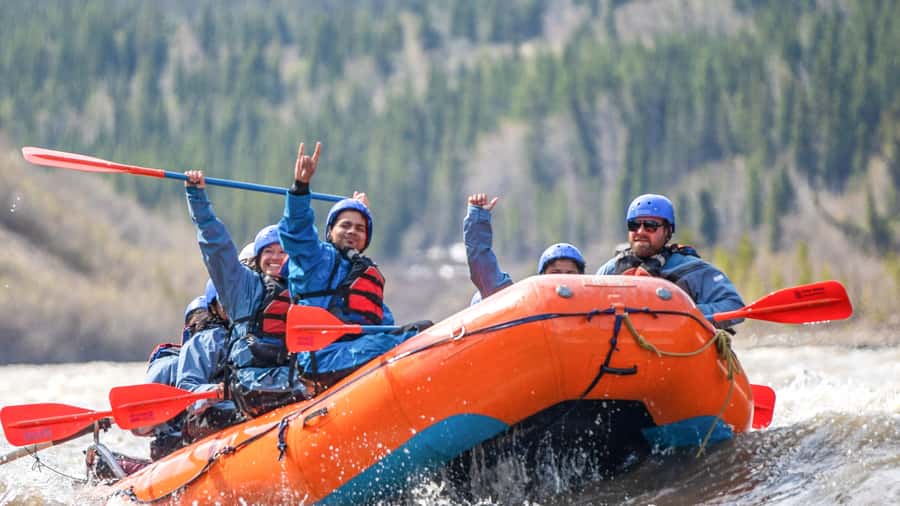 Denali, Alaska: Canyon Wave Raft Class III-IV Paddle/Oar - Who will enjoy this most?