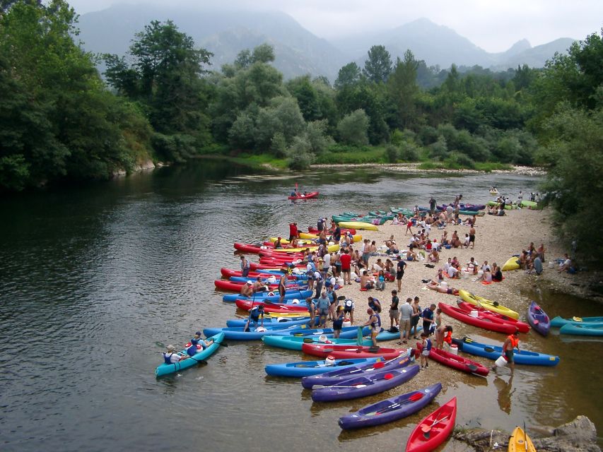 Descent of the Sella river in a canoe - Launching from the private ramp