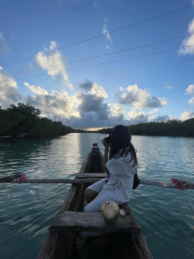 Diani: Sunset Canoe Tour along the River with Mangroves - What the $28 price really covers