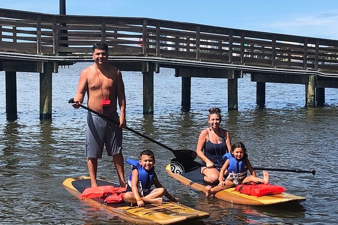 Dolphin and Manatee Stand Up Paddleboard Tour in Daytona Beach - A calm start at Three Brothers Boards
