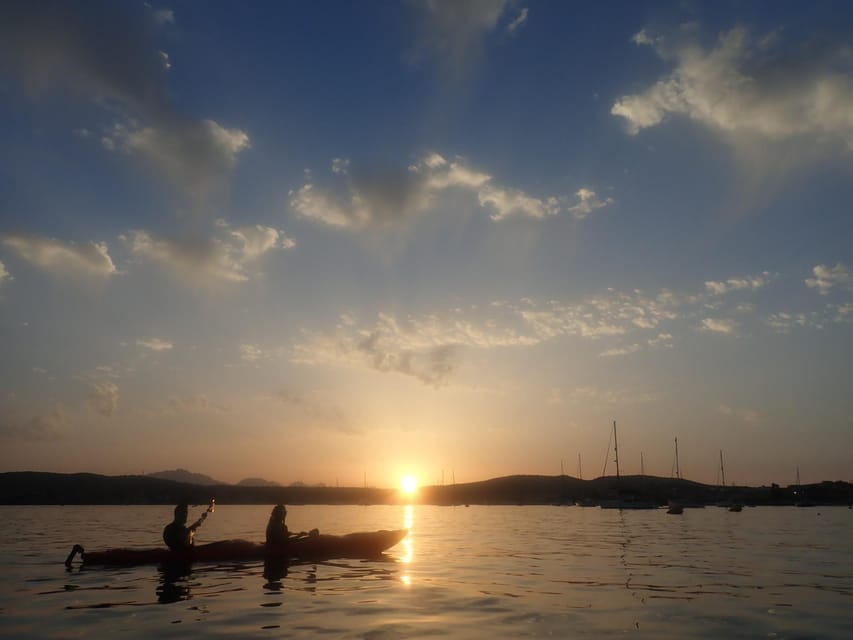 Dolphin Kayak Safari at Sunset at Golfo Aranci - Carla Moresca and the snorkeling stop