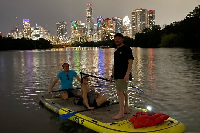 Downtown Austin Giant Paddleboard Sunset Tour with Bats - Equipment, Comfort, and Getting Wet