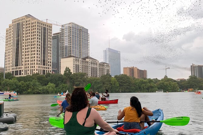 Downtown Austin Sunset Kayak Tour with 1.5 Million Bats - Paddling downtown before sunset