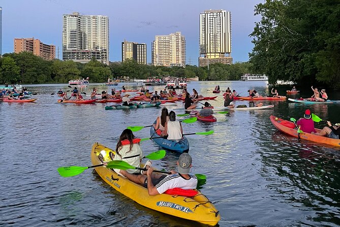 Downtown Austin Sunset Kayak Tour with 1.5 Million Bats - Meeting at 5 East Avenue