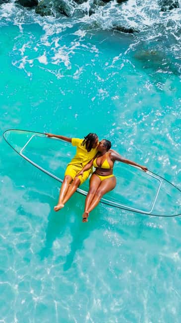 Drone Clear Kayak Barbados Photoshoot - What Happens During the 30-Minute Shoot