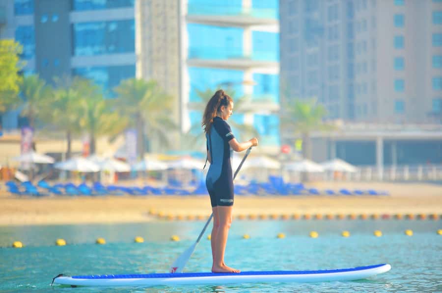 Dubai: 1-hour Kayaking or Stand Up Paddle at Dukes The Palm - What is included for the $35 price