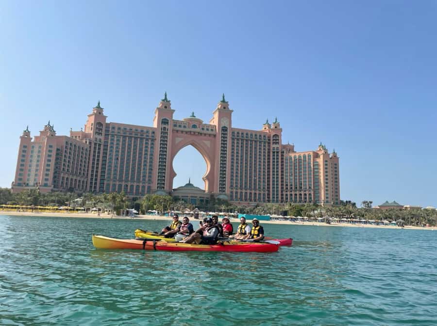 Dubai: Palm Jumeirah Guided Kayaking Tour - Price and value at $54 per person