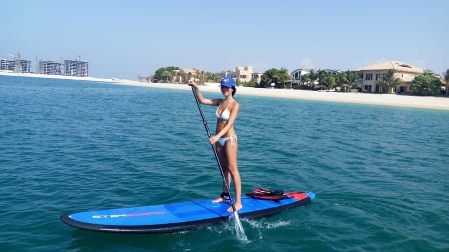 Dubai: Palm Jumeirah Paddle Boarding Tour - Key points at a glance