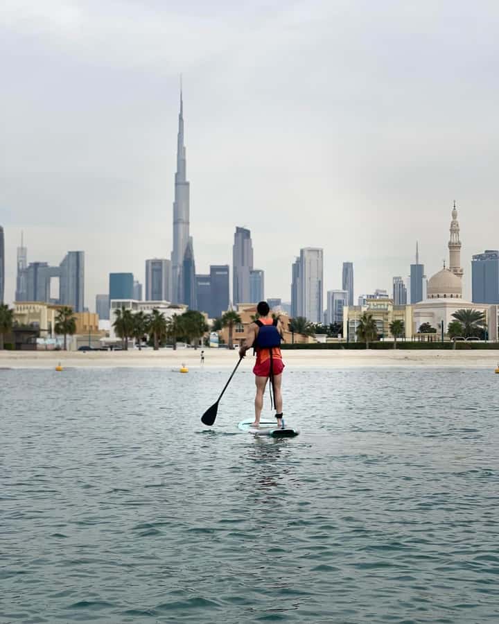 Dubai: Stand-Up Paddle Boarding with Burj Khalifa View - Key points before you book