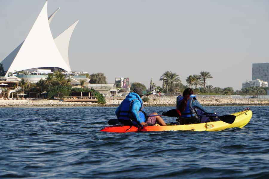 Dubai: Sunset/Night Dubai Creek Kayak Tour - What the Dubai Creek route feels like