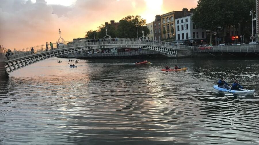 Dublin: Music Under the Bridges Kayaking Tour - Starting beside the Ha’penny Bridge