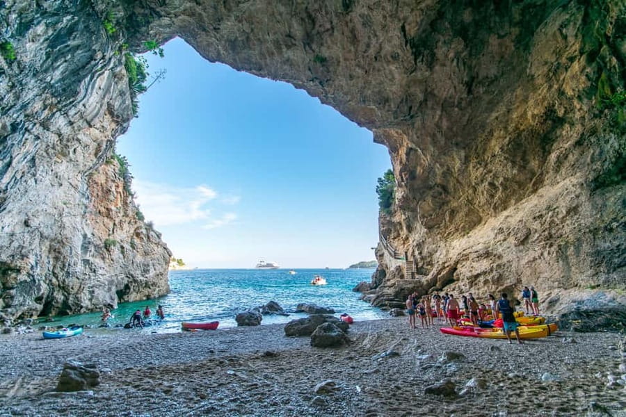 Dubrovnik: Guided Sunset Sea Kayaking Tour with Wine - Lokrum, open water, and the evening light