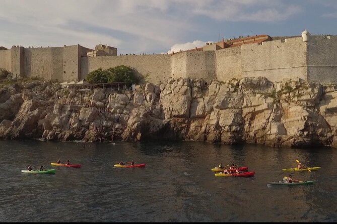 Dubrovnik: Sunset Kayaking & Snorkeling with water &wine - Betina Cave and the swimming stop