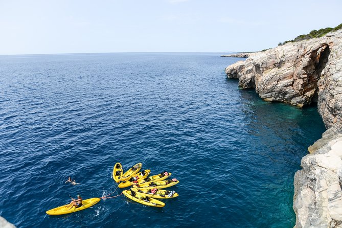Dugi Otok - full day kayak adventure - The Michele shipwreck and afternoon snorkeling