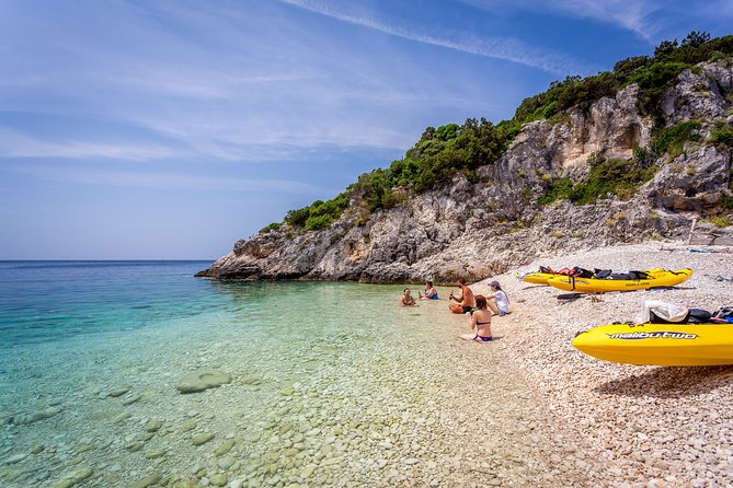 Dugi Otok - full day kayak adventure - Sakarun Beach and the fast finish