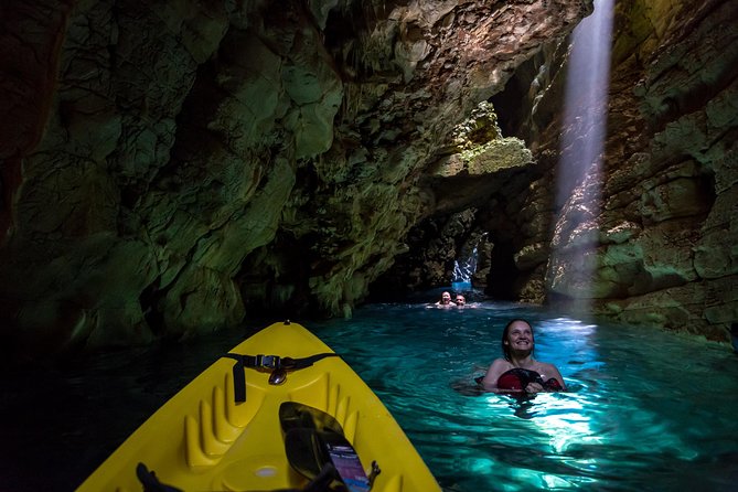 Dugi Otok - full day kayak adventure - Veli Rat lighthouse and lunch beside the water