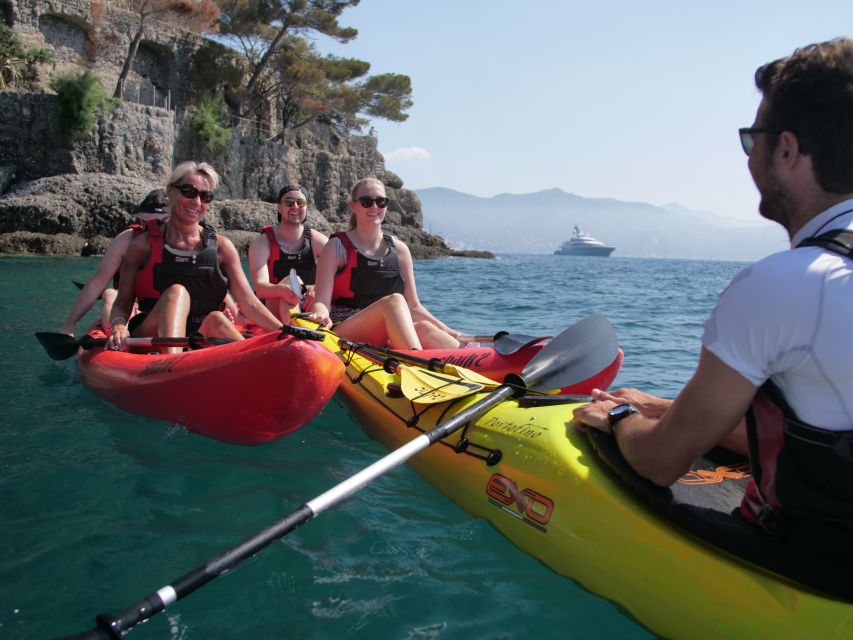 Easy Kayak Tour to Portofino with Optional Snorkeling - Sunset kayaking and the beach aperitivo