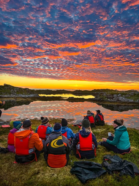 Eggum: Lofoten Islands Midnight Sun Kayak Tour - Paddling among Eggum’s small islands