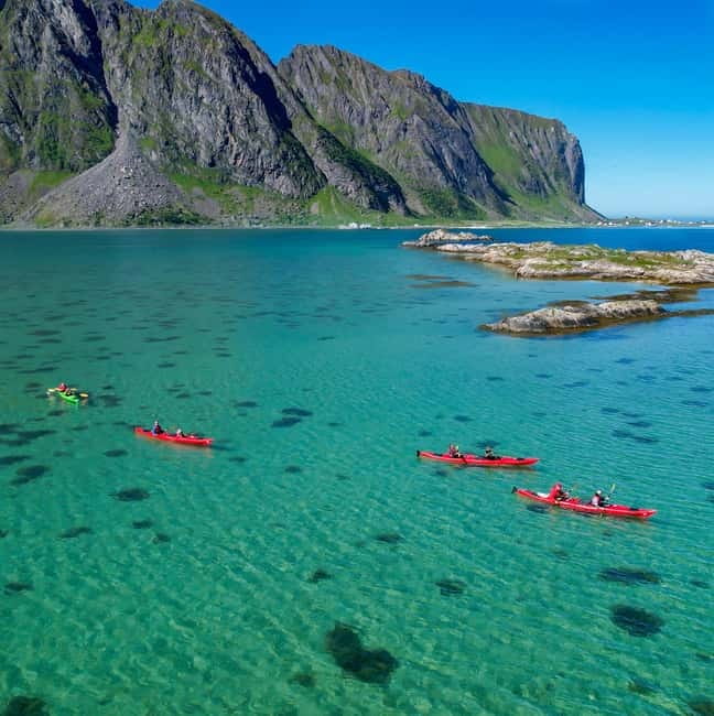 Eggum Lofoten: Kayaking Tour in Lofoten with Snacks - Paddling Among Eggum’s Small Islands