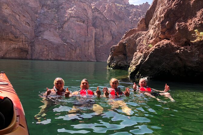 Emerald Cave & Black Canyon Kayak Tour with Vegas Pickup - Emerald Cave and the optional swim stop
