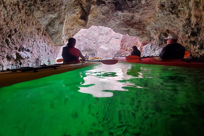 Emerald Cave Express Kayak Tour with Scenic & Historic Stops - From Las Vegas to Willow Beach Marina