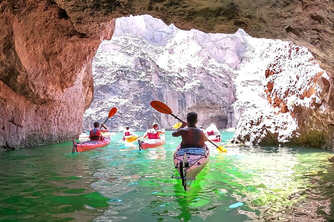 Emerald Cave Express Kayak Tour with Scenic & Historic Stops - Four miles through Black Canyon