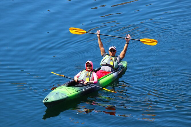 Emerald Cave Kayak Tour: Scenic Paddle - Self Drive - The historic gauging station stop