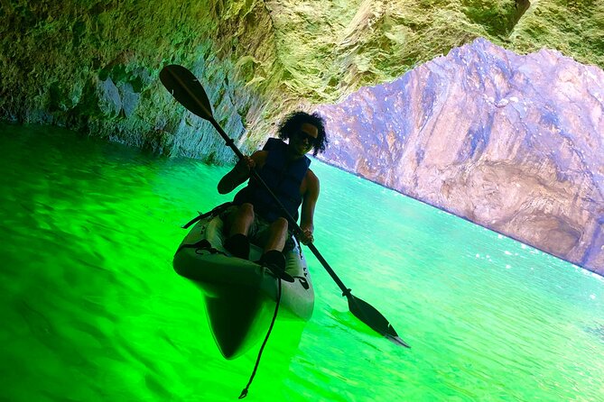 Emerald Cave Kayaking Tour from Las Vegas, Best Dam 1/2 Day Trip - Willow Beach is the real starting point