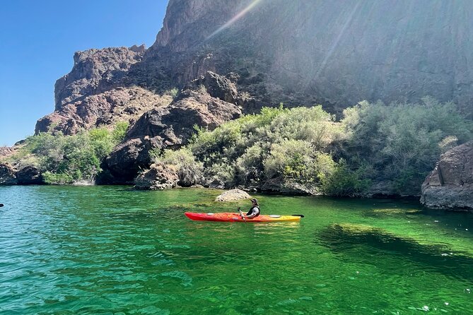 Emerald Cave Kayaking Tour from Las Vegas, Best Dam 1/2 Day Trip - How hard is it for beginners and children?