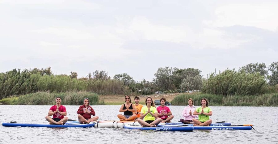 Empuriabrava: SUP Yoga class - What the $23 Price Includes