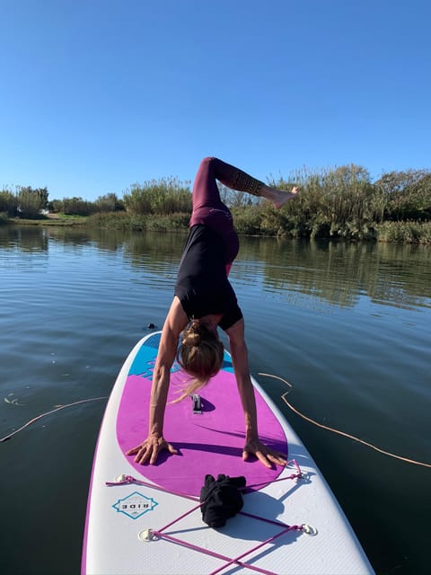 Empuriabrava: SUP Yoga class - Who Will Enjoy This Most